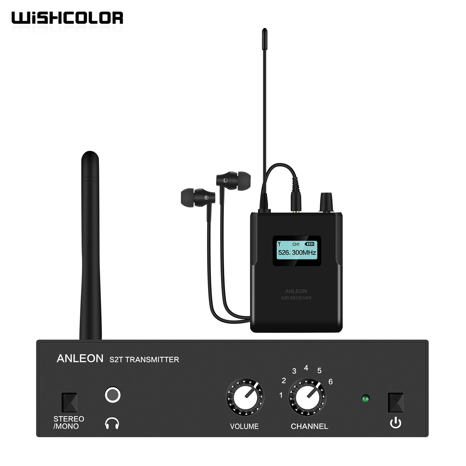 Wishcolor ANLEON S2 526-535MHz - Silicone Ear Tip Replacement recension och pris