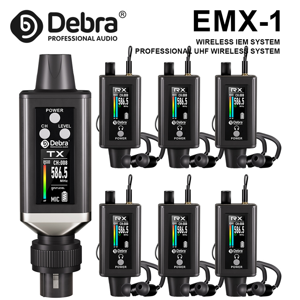 Debra Audio UHF Stereo IEM EMX - Bluetooth Headset On Ear recension och pris