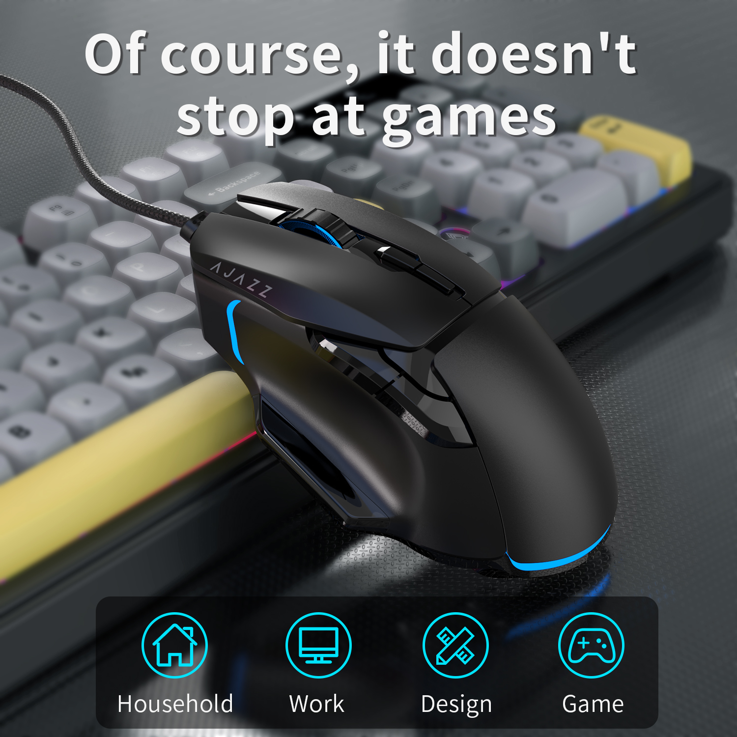 AJAZZ AT120 Bundle: Gaming Key - Gaming Headset Rgb recension och pris