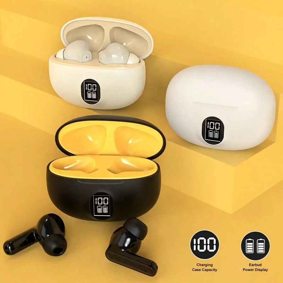 Wireless Earphones, Bluetooth  - Earbuds Charging Case recension och pris
