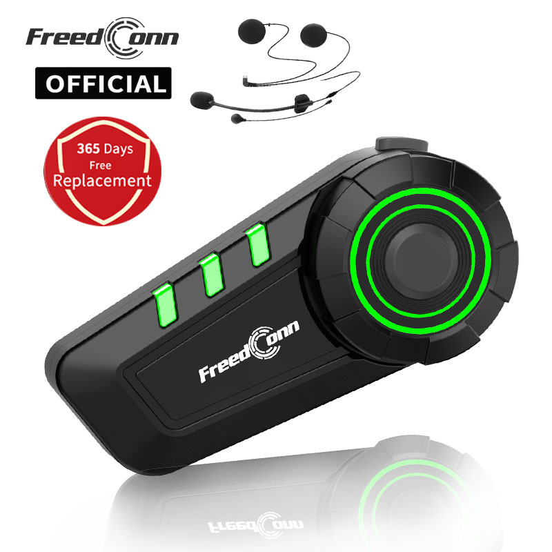 FreedConn Bluetooth Motorcycle - Bluetooth Headset On Ear recension och pris