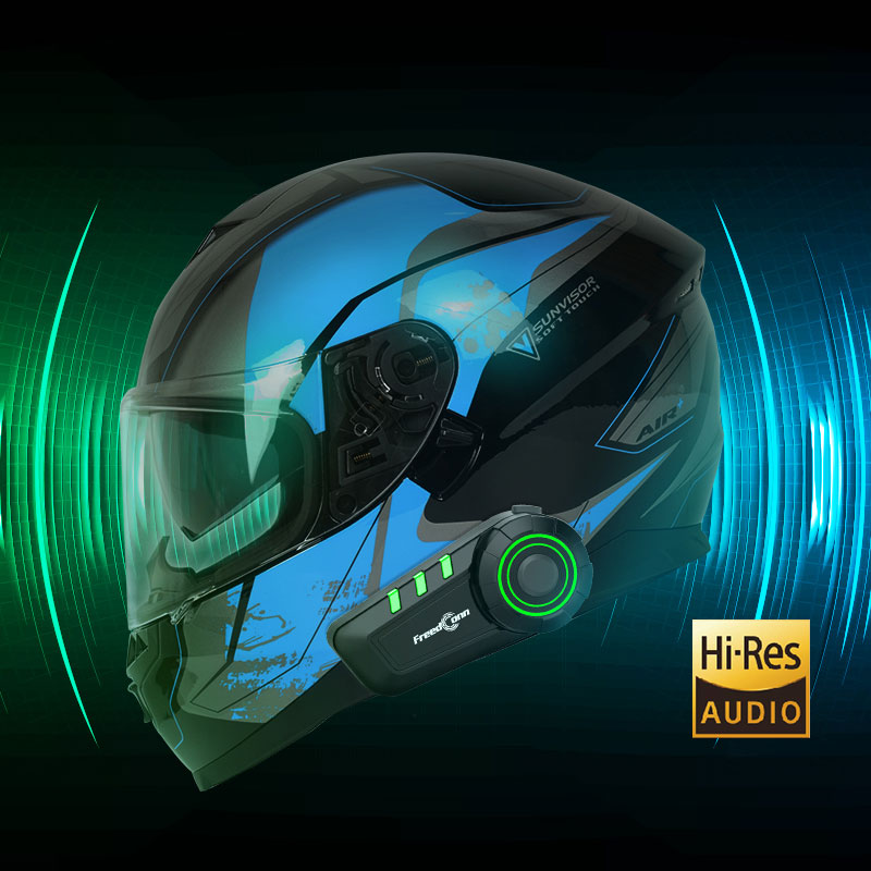 FreedConn Bluetooth Motorcycle - Bluetooth Headset On Ear recension och pris