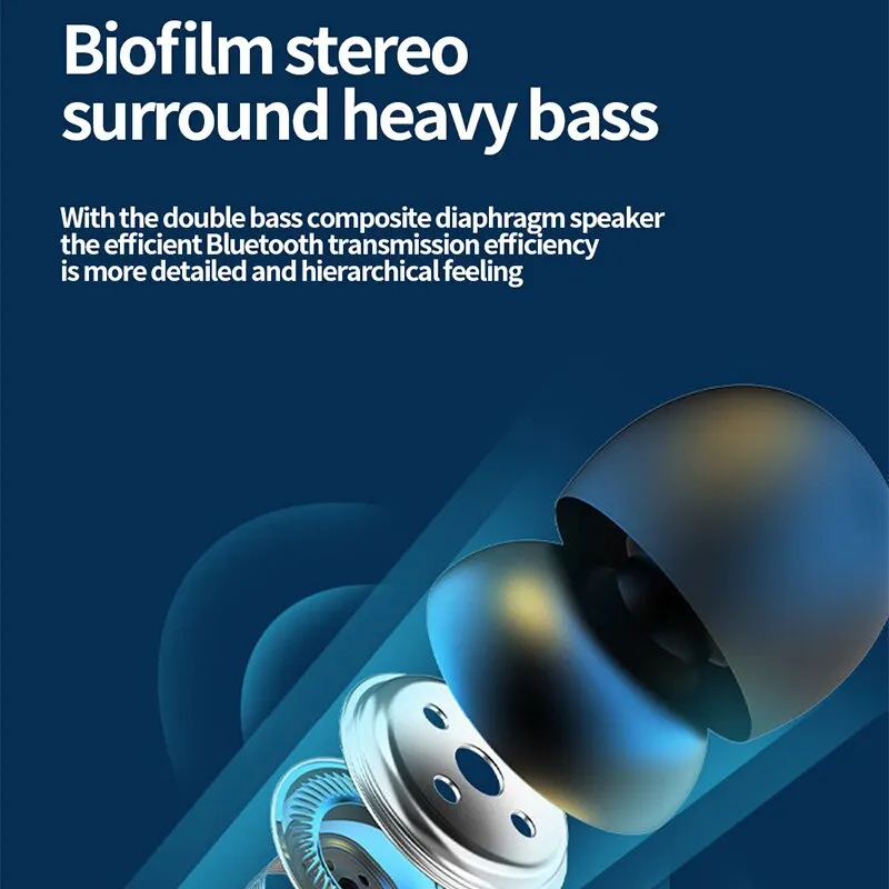 Wireless Bluetooth Headphones  - Sports Earphone Hook recension och pris