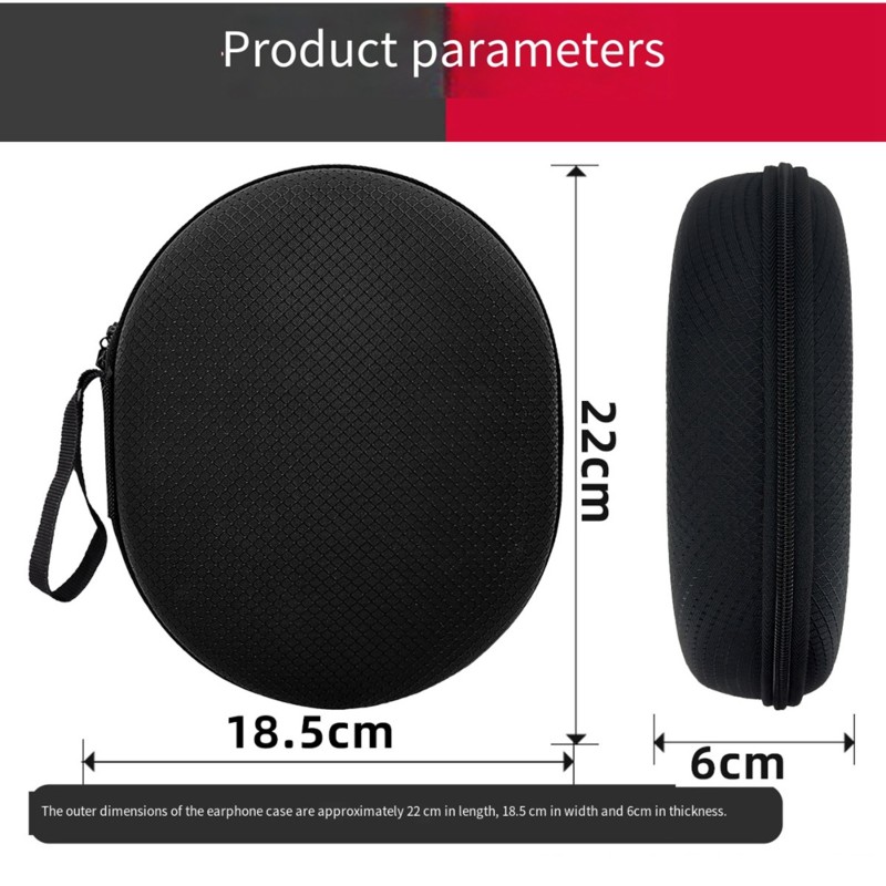 PHILE-Hard EVA Protective Carr - Headphone Case Hard recension och pris