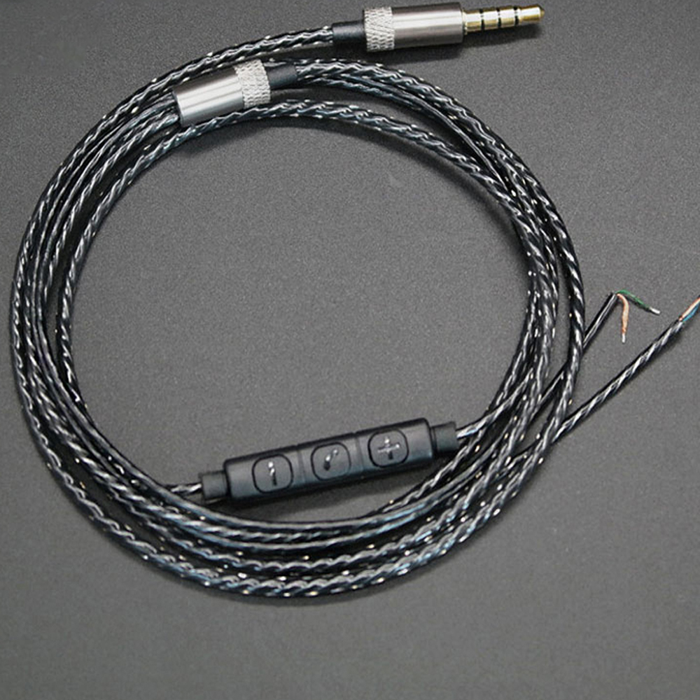 3.5mm Jack Headset Line DIY Ea - Audiophile Headphone Wired recension och pris