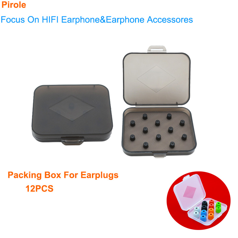 Eartips Plastic Box Earplugs P - Earphone Foam Tip recension och pris