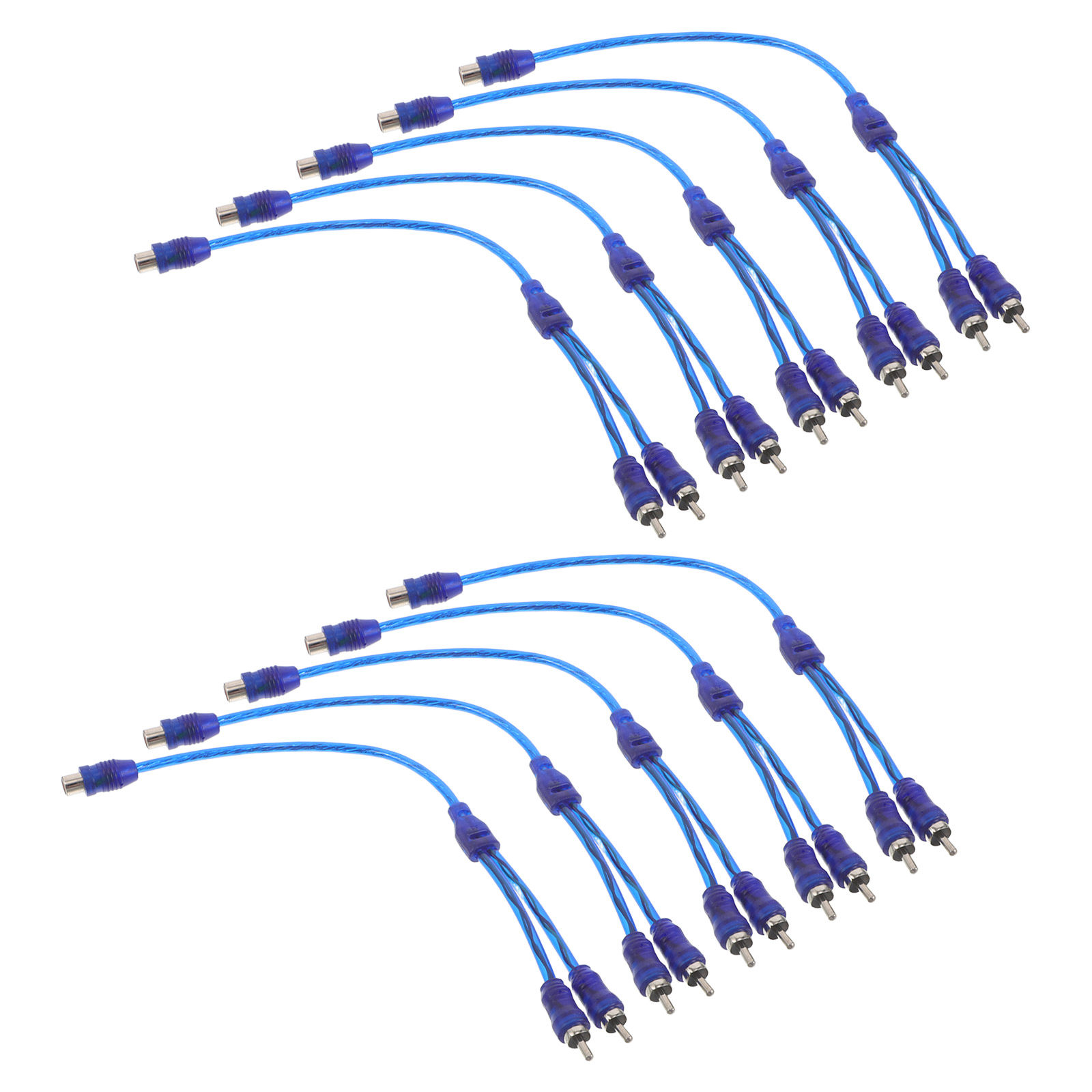 10Pcs Rca Splitter Cable 1 Mal - Audio Splitter Y recension och pris
