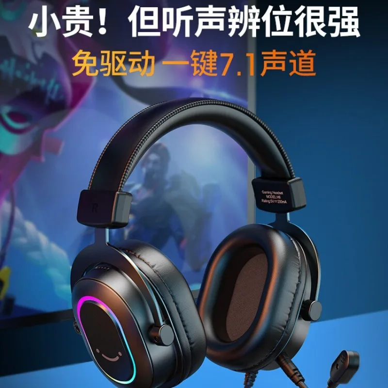 Headset 7.1 Headset for Comput - Gaming Headset Rgb recension och pris