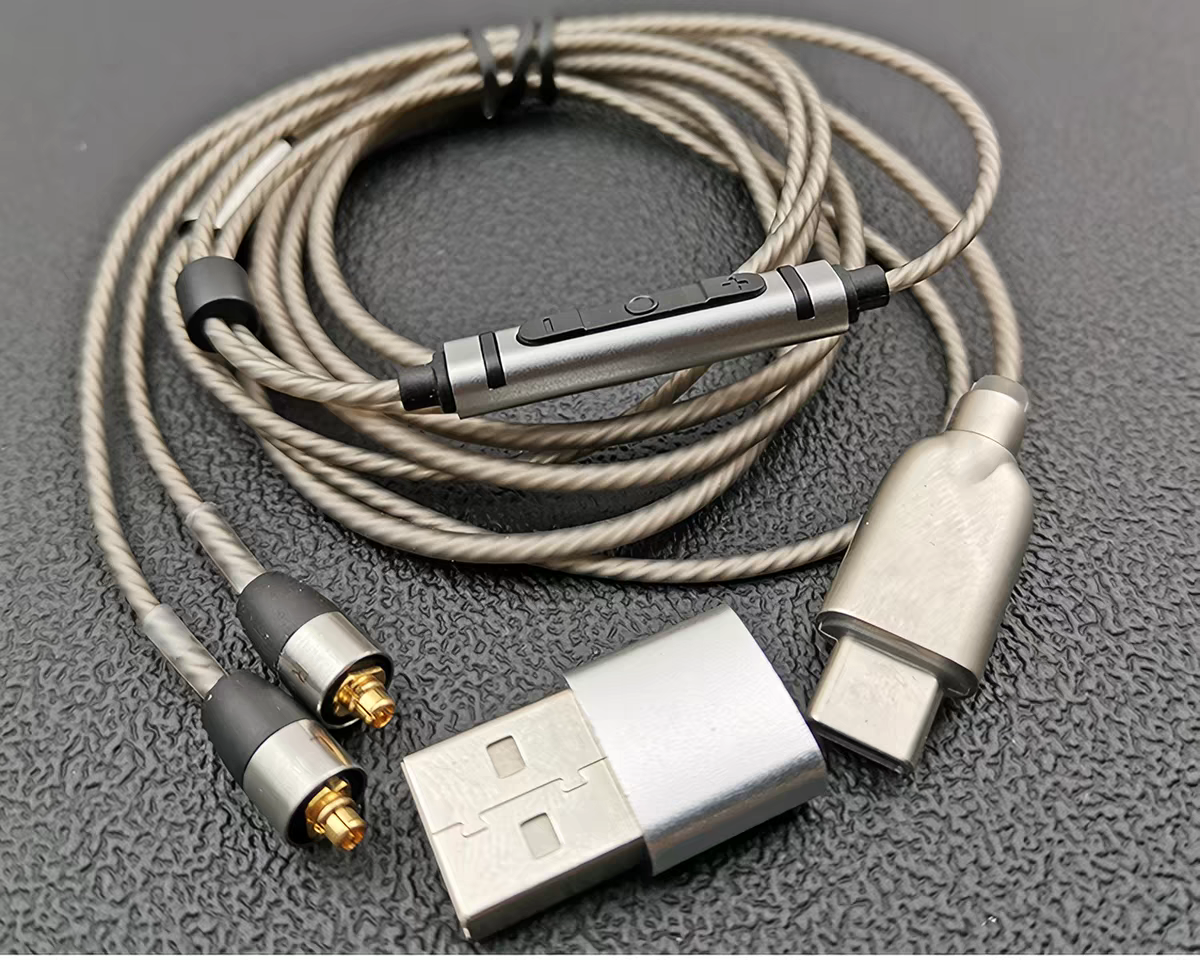 MMCX Plug Type-C Silver Plated - Wired Earphone Mic recension och pris