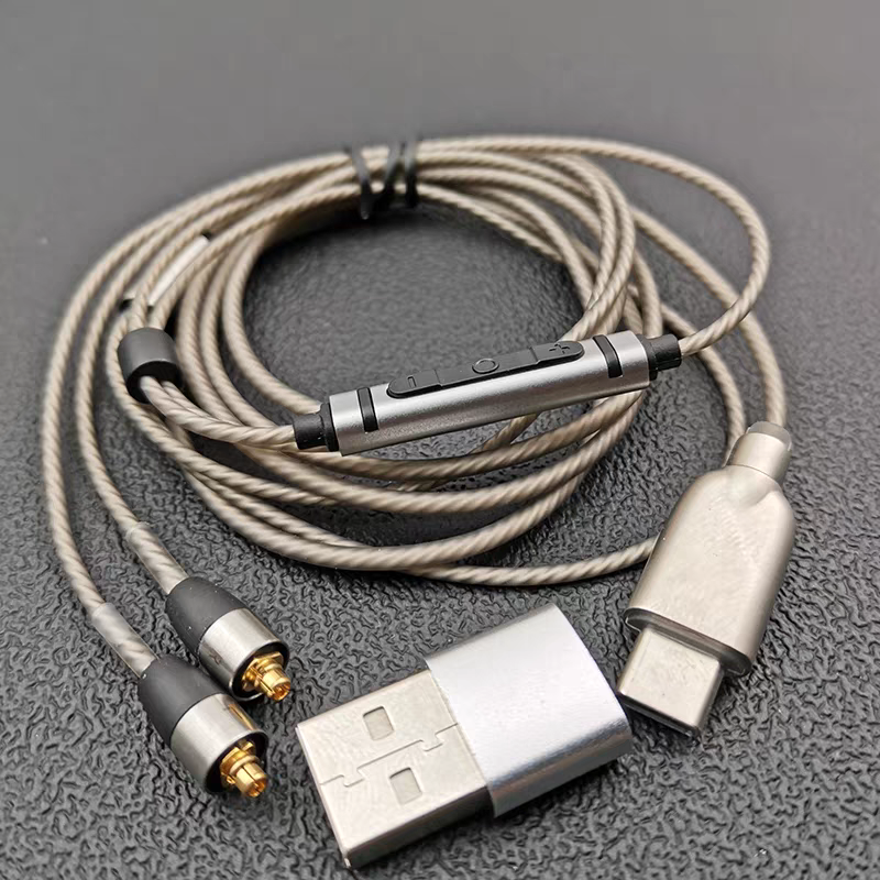MMCX Plug Type-C Silver Plated - Wired Earphone Mic recension och pris