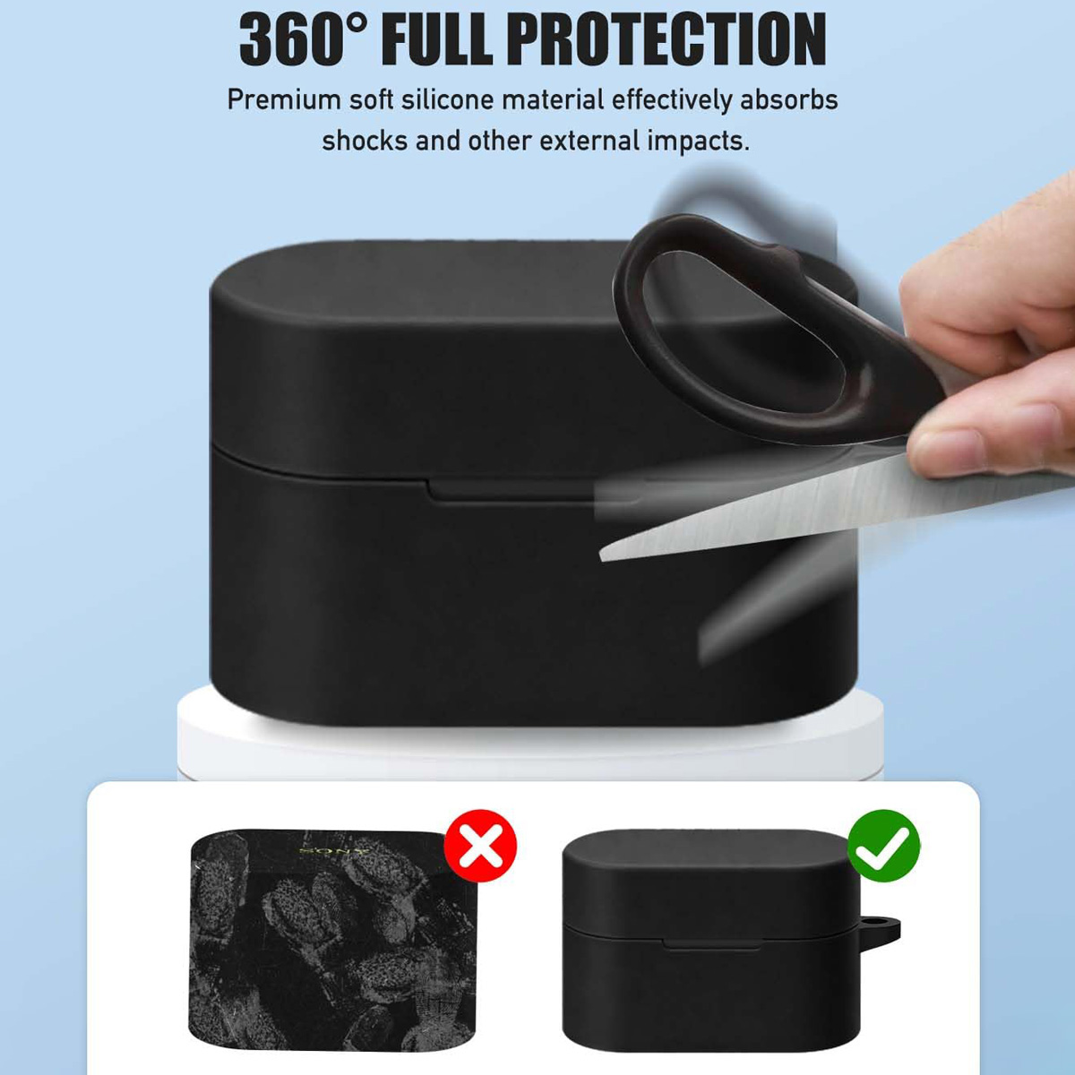 Case for Sony WF-1000XM6 Earbu - Earbuds Charging Case recension och pris