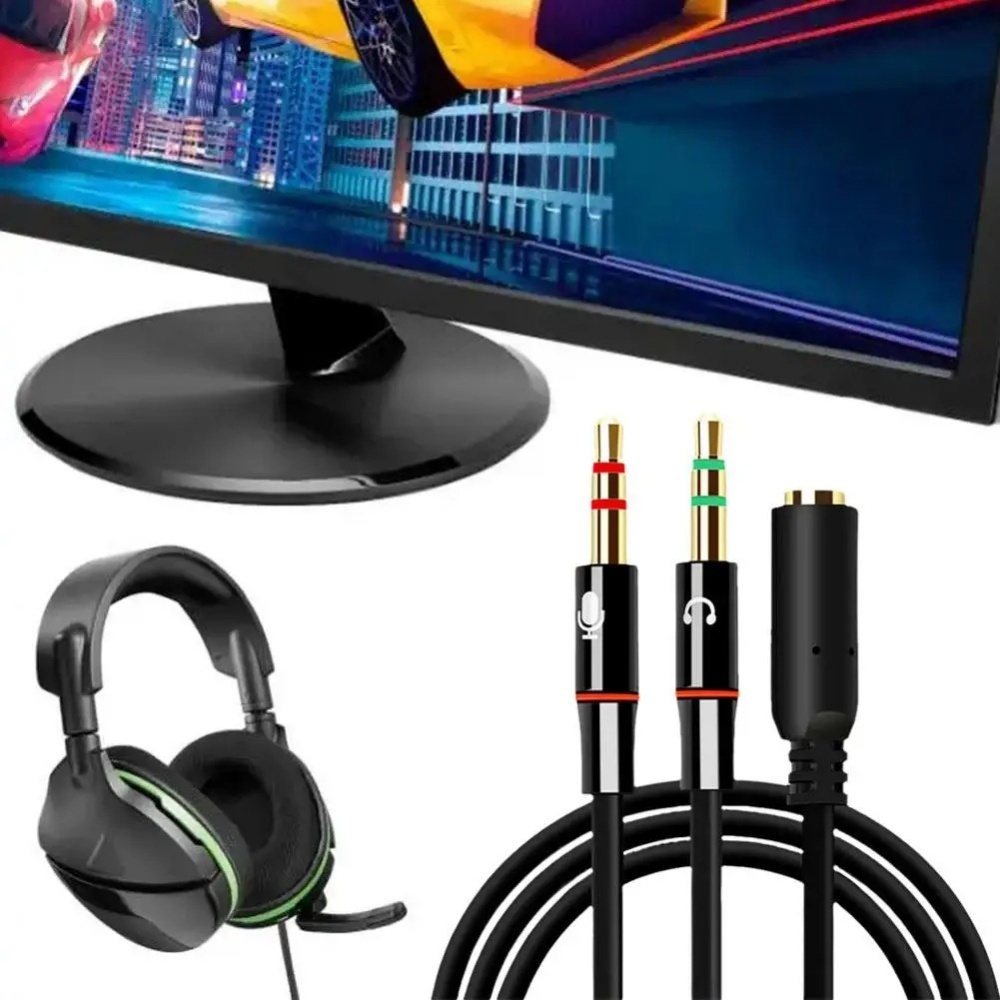3.5mm Headphone Microphone Aud - Wired Earphone Mic recension och pris