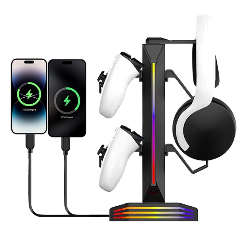 L62A Headphone Stand For Desk  - Gaming Headset Rgb recension och pris