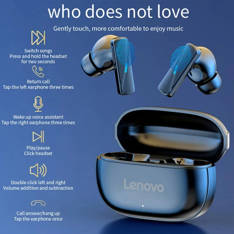 Lenovo New Mate 50 TWS Wireles - Bluetooth Headset On Ear recension och pris