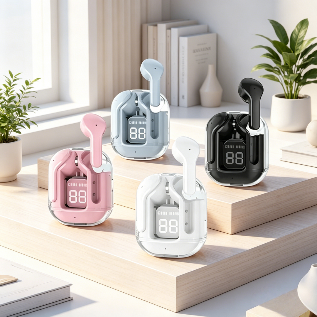 T2 Wireless Mini Earbuds LED P - Usb C Earphone recension och pris
