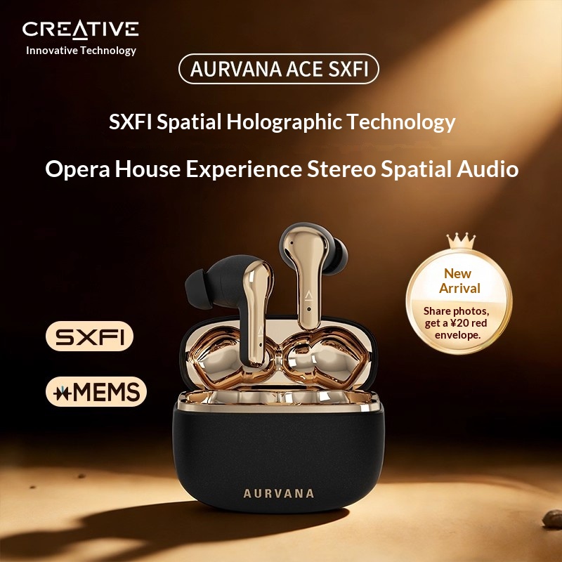 New Creative ACE SXFI TWS Earp - Wireless Earbuds Tws recension och pris